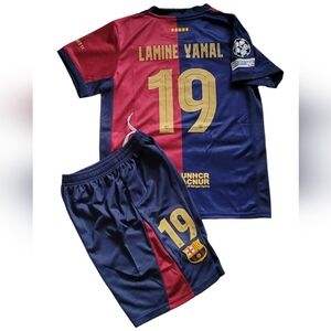 Barcelona Lamine Yamal 2024/25 Set for Kids